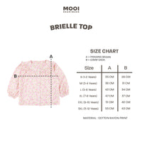Mooi Atasan Anak Perempuan Brielle Top