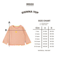 Mooi Atasan Anak Perempuan Sienna Top