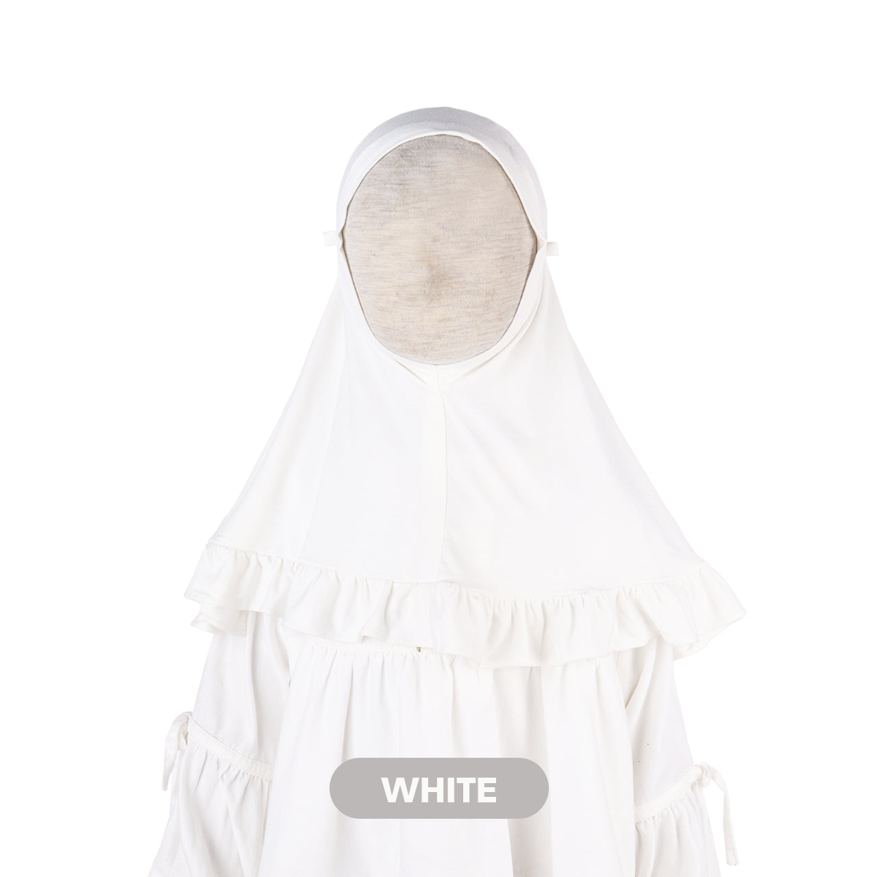 Mooi Hijab Ruffle Instant Anak Jilbab Anak Perempuan Nada Hijab