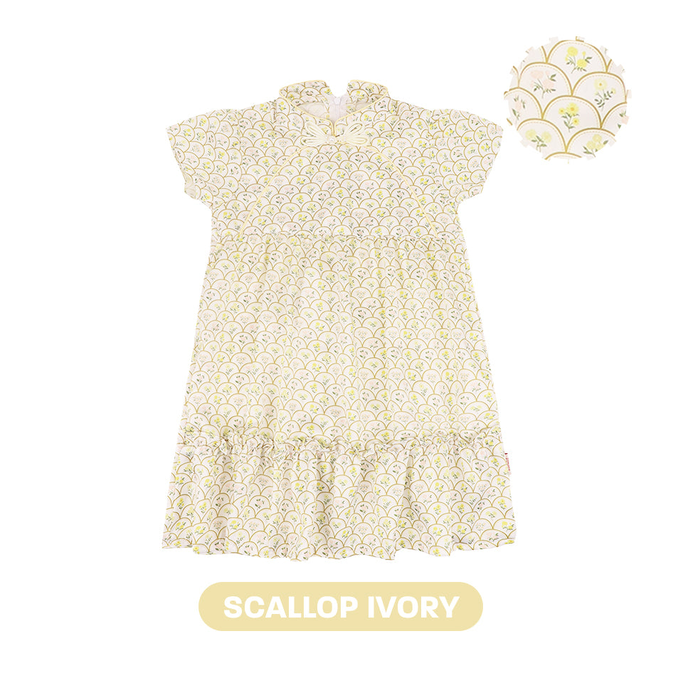 Mooi Dress Anak Perempuan Lunar Collection Huan Cheongsam Dress