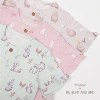 Mooi x Big Bear & Bird Piyama Anak Dress Pajamas Kids