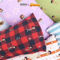 Mooi x Jumbo Mochi Hug Bantal Guling Anak Tencel
