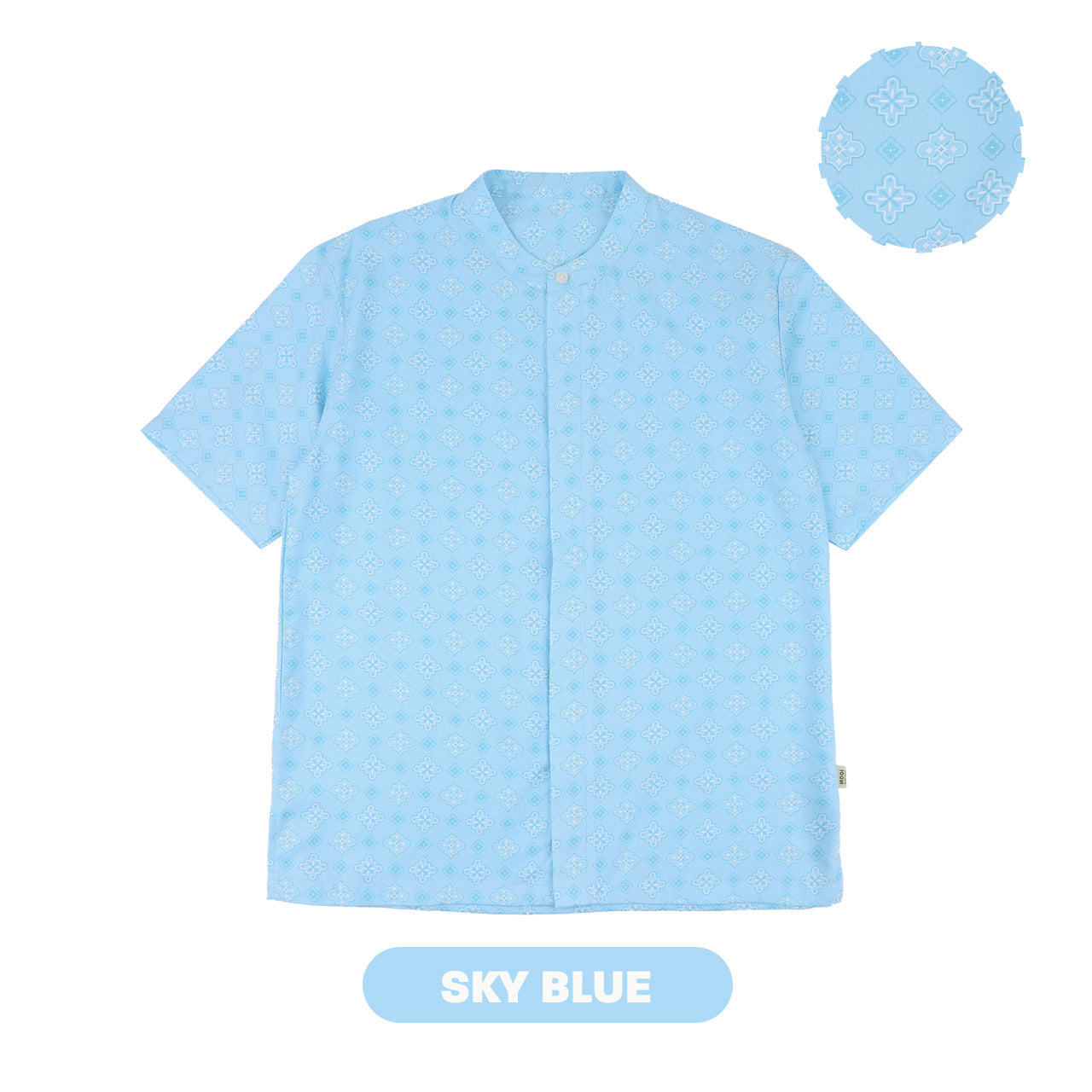 Mooi Atasan Pria Kemeja Pria Raya Collection Zaidan Koko Sandya Series