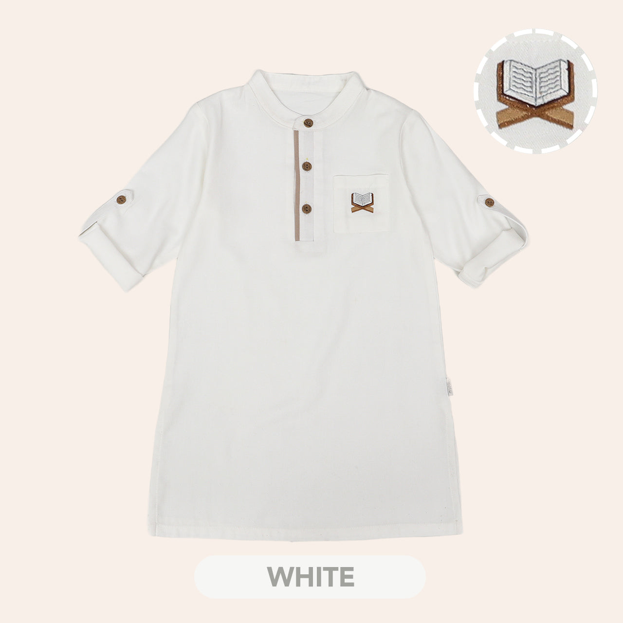 Mooi Atasan Anak Laki-Laki Khafi Koko Gamis Anak Raya Collection