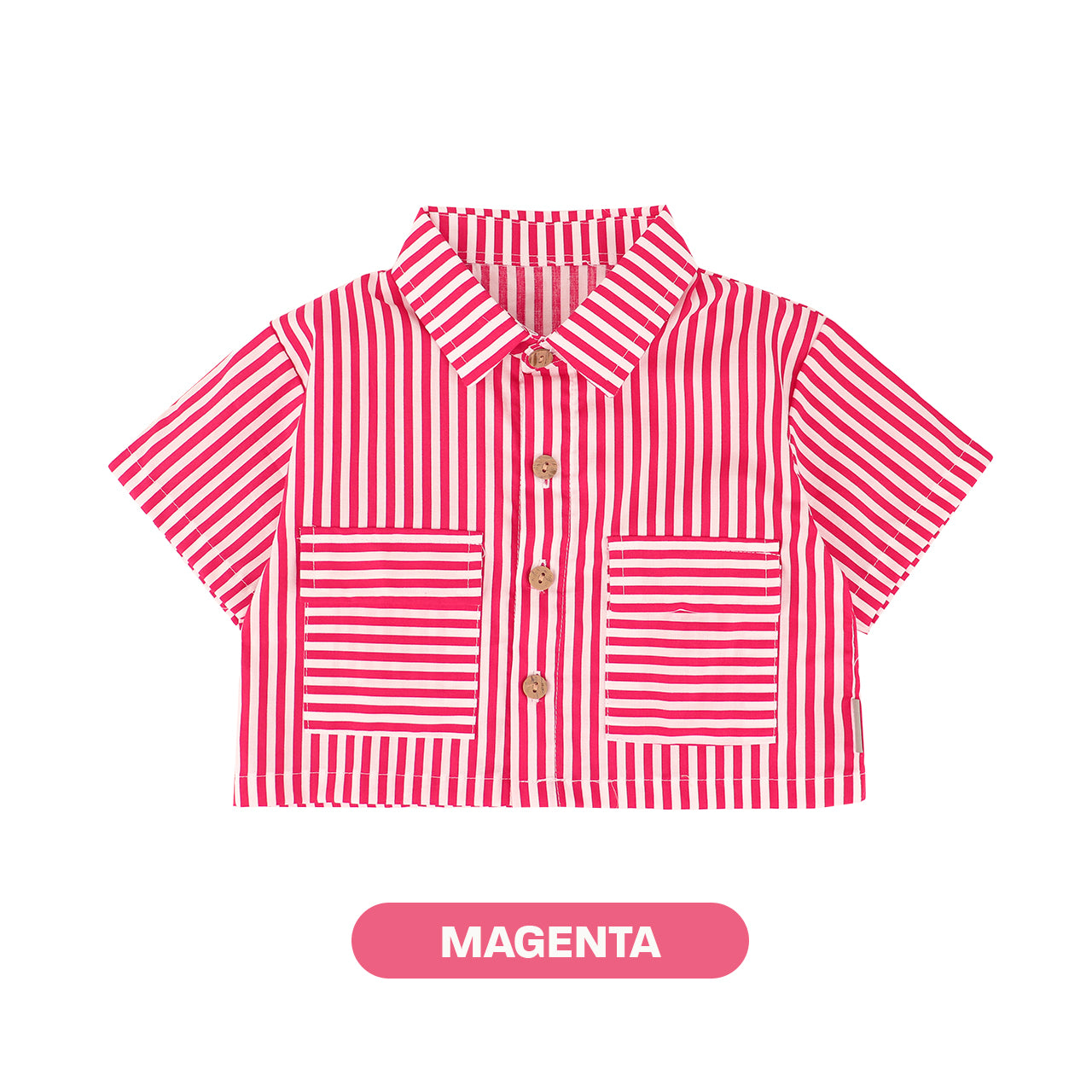Mooi Kemeja Anak Perempuan Liora Striped Shirt
