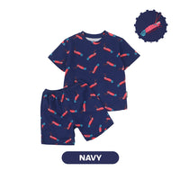 Mooi X Dinda Puspitasari Setelan Anak Laki-Laki Riyu Set