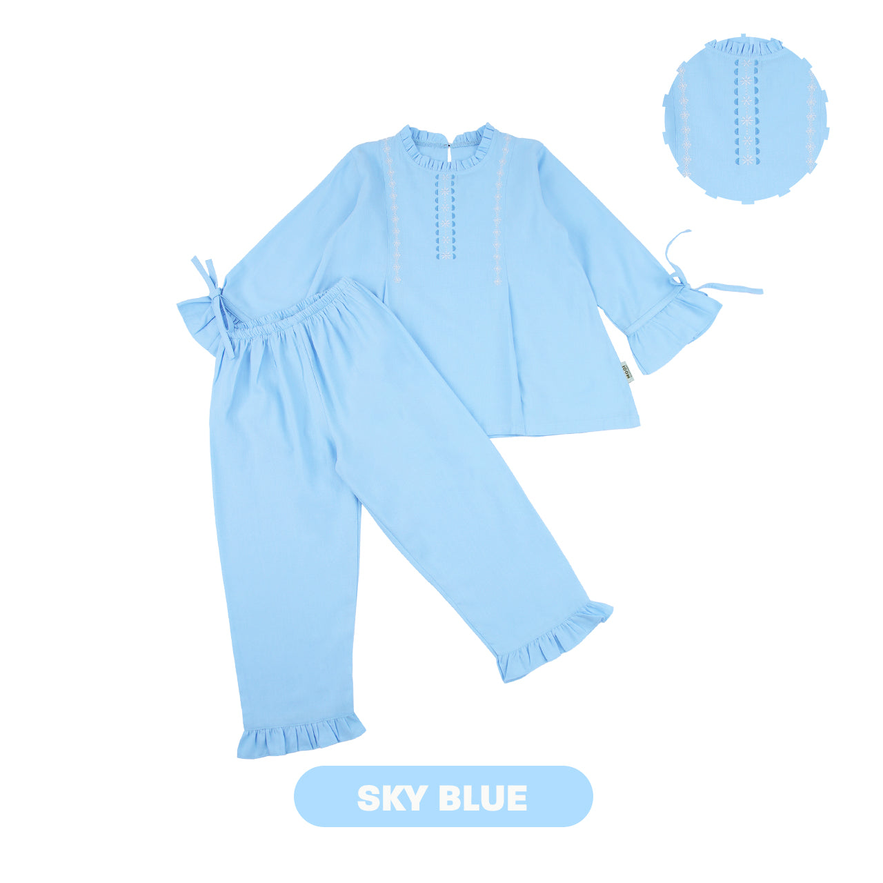 Mooi Setelan Anak Perempuan Raya Collection Serayya Tunik Set