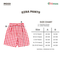 Mooi Celana Pendek Anak Laki-Laki Christmas Collection Ezra Pants