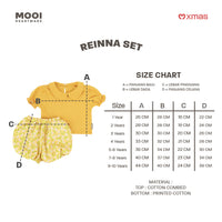 Mooi Setelan Anak Perempuan Reinna Set