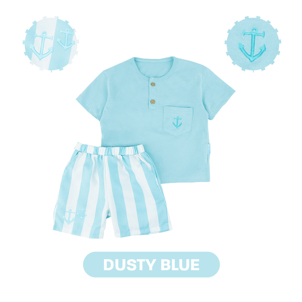 Mooi X Dinda Puspitasari Setelan Anak Louis Pocket Set