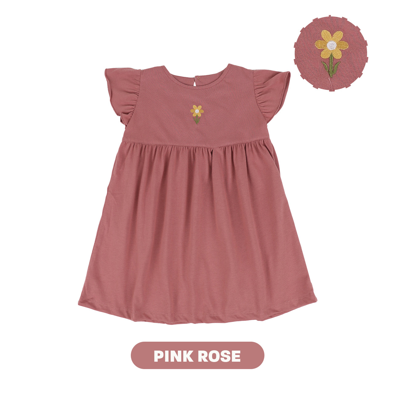 Mooi Dress Anak Perempuan Ruffle Dress