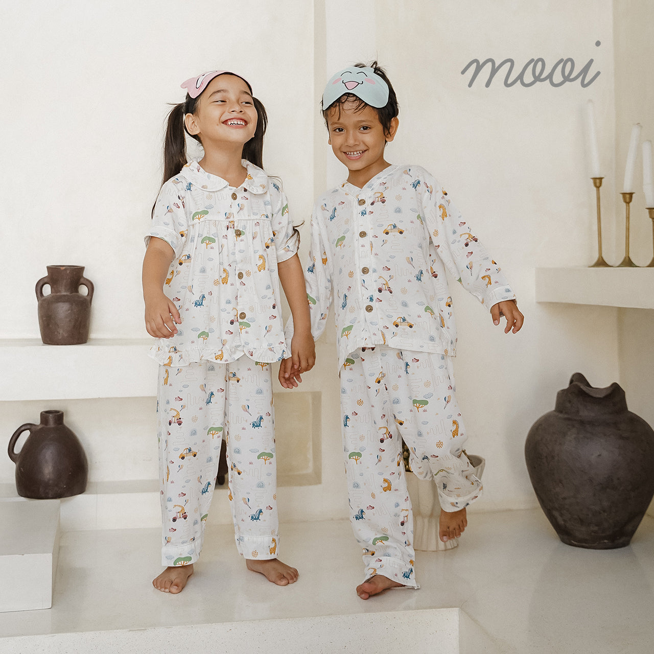 Mooi Piyama Anak Baju Tidur Anak Ceilo Long Pajamas Kids