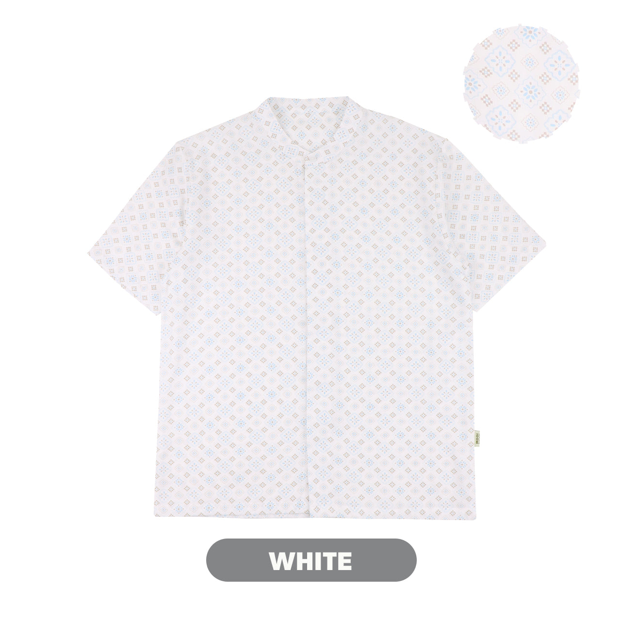 Mooi Atasan Pria Kemeja Pria Raya Collection Zaidan Koko Sandya Series