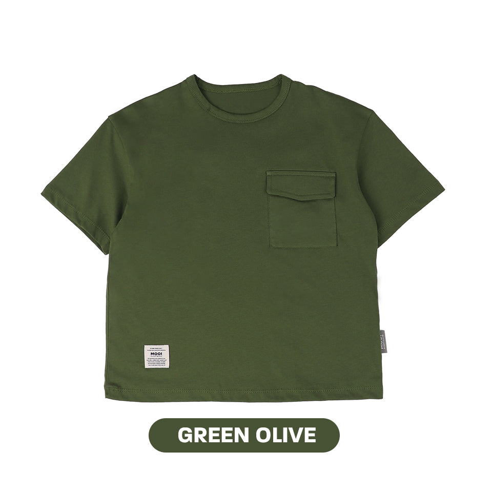 Mooi Kaos Anak Laki-Laki Renzo T-Shirt Tee