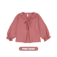 Mooi Atasan Anak Perempuan Nara Ruffle Top
