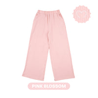 Mooi Celana Panjang Anak Perempuan Comfy Rib Long Wide Pants