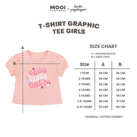 Mooi X Dinda Puspitasari Kaos Anak Perempuan T-shirt Graphic Tee Girls