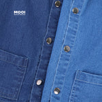 Mooi Jaket Jeans Anak Naka Denim Jacket