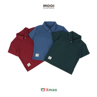 Mooi Kemeja Anak Laki-laki Christmas Nathan Polo Shirt