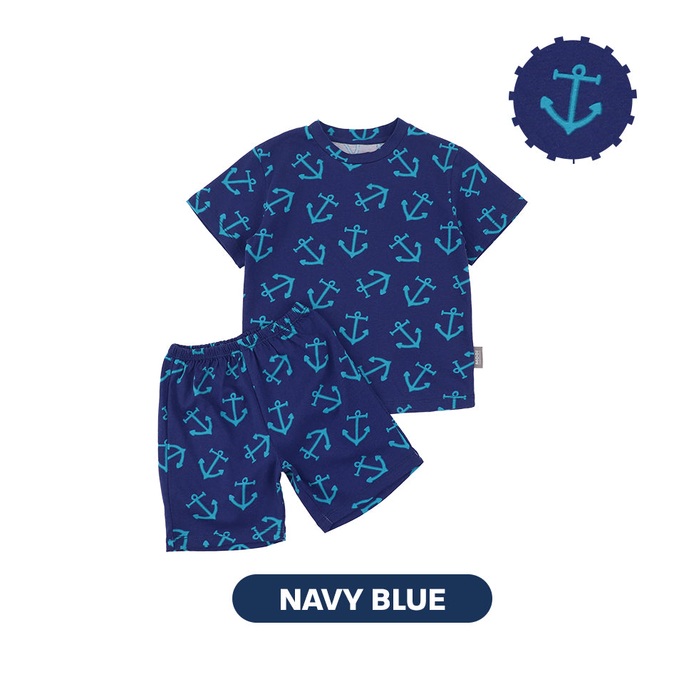 Mooi X Dinda Puspitasari Setelan Anak Laki-Laki Riyu Set