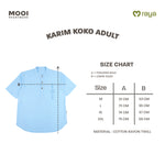 Mooi Atasan Pria Kemeja Pria Raya Collection Karim Koko