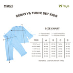 Mooi Setelan Anak Perempuan Raya Collection Serayya Tunik Set