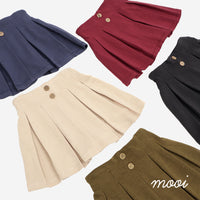 Mooi Rok Celana Anak Perempuan Ayako Skort Pleat Pants