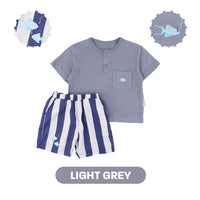 Mooi X Dinda Puspitasari Setelan Anak Louis Pocket Set