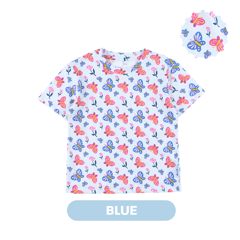 Mooi X Dinda Puspitasari Atasan Anak Perempuan T-shirt Tee