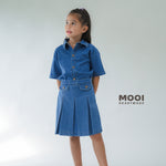 Mooi Rok Celana Skort Jeans Anak Bora Denim Skort