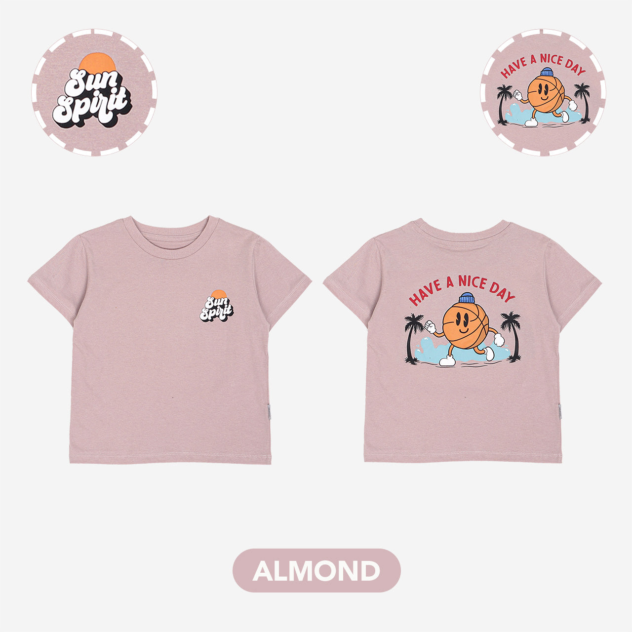 Mooi Kaos Anak Unisex Graphic Tee V1