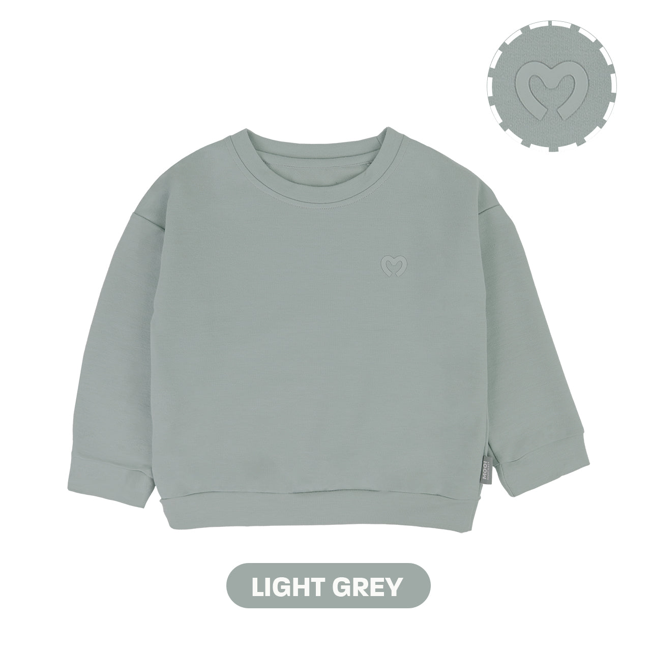Mooi Sweater Anak Unisex Comfy Sweater Basic Kids