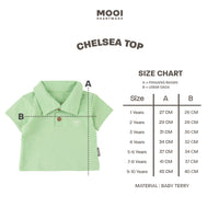 Mooi Atasan Anak Perempuan Chelsea Top