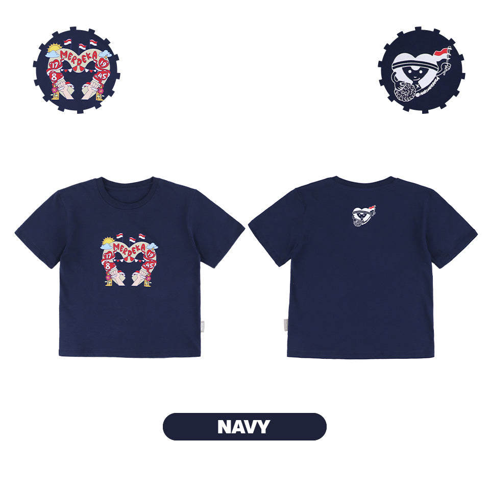 Mooi x Hari Merdeka Kaos Kemerdekaan Anak T-shirt Anak Kemerdekaan