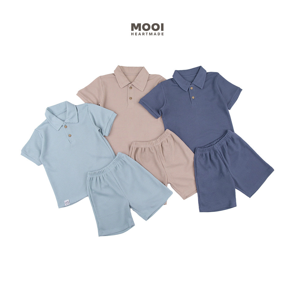 Mooi Setelan Anak Laki-Laki Comfy Luca Set