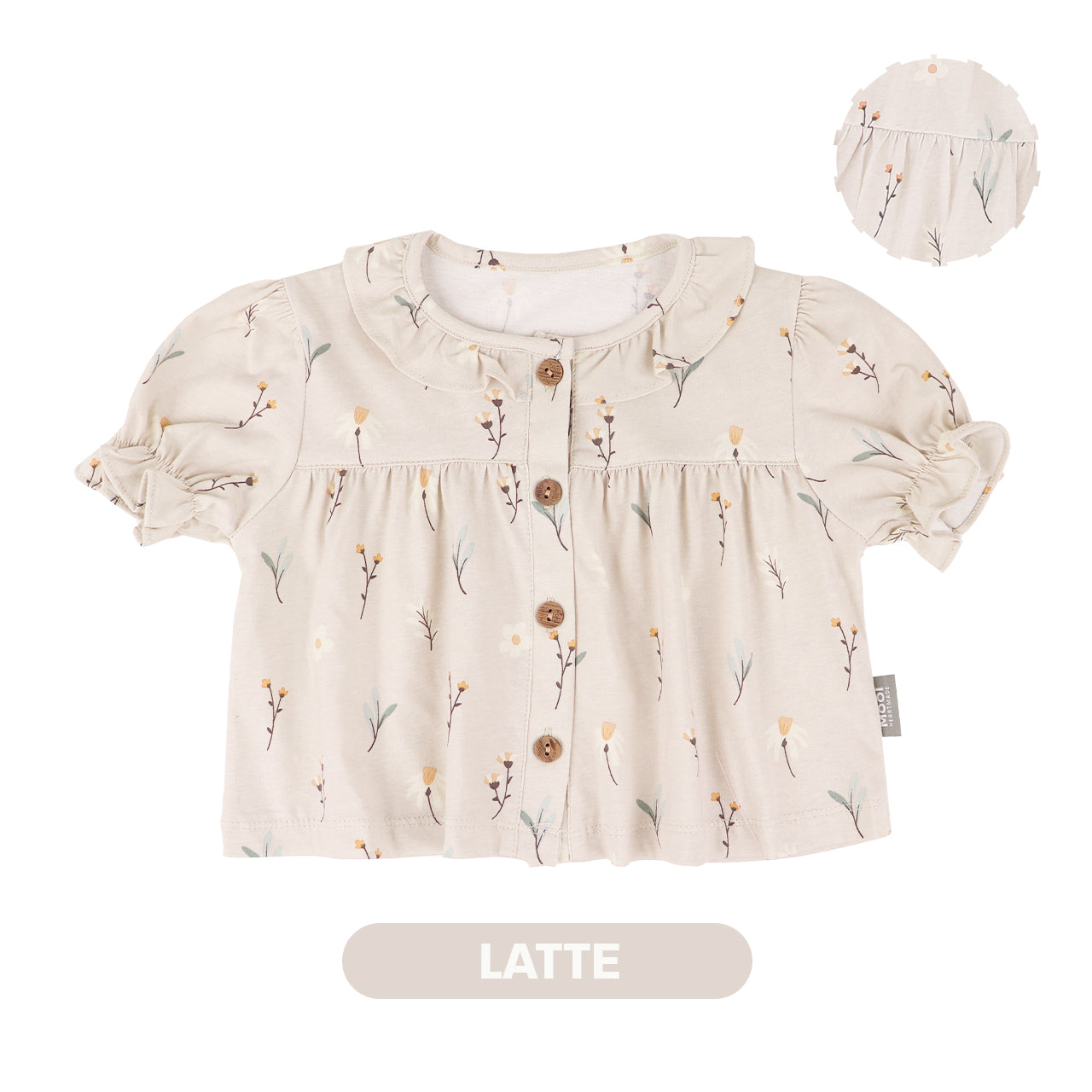 Mooi Atasan Anak Perempuan Daisy Top