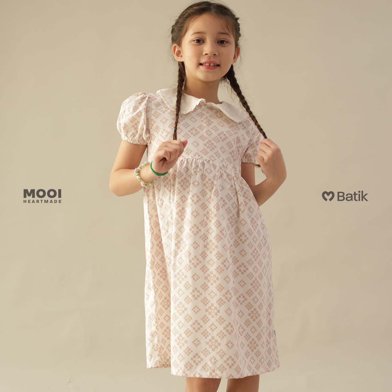 Mooi Dress Anak Perempuan Nayyala Batik Dress