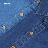 Mooi Kemeja Jeans Anak Sean Denim Shirt