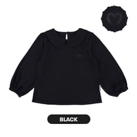 Mooi Atasan Anak Perempuan Comfy Girls Long Sleeve Collar