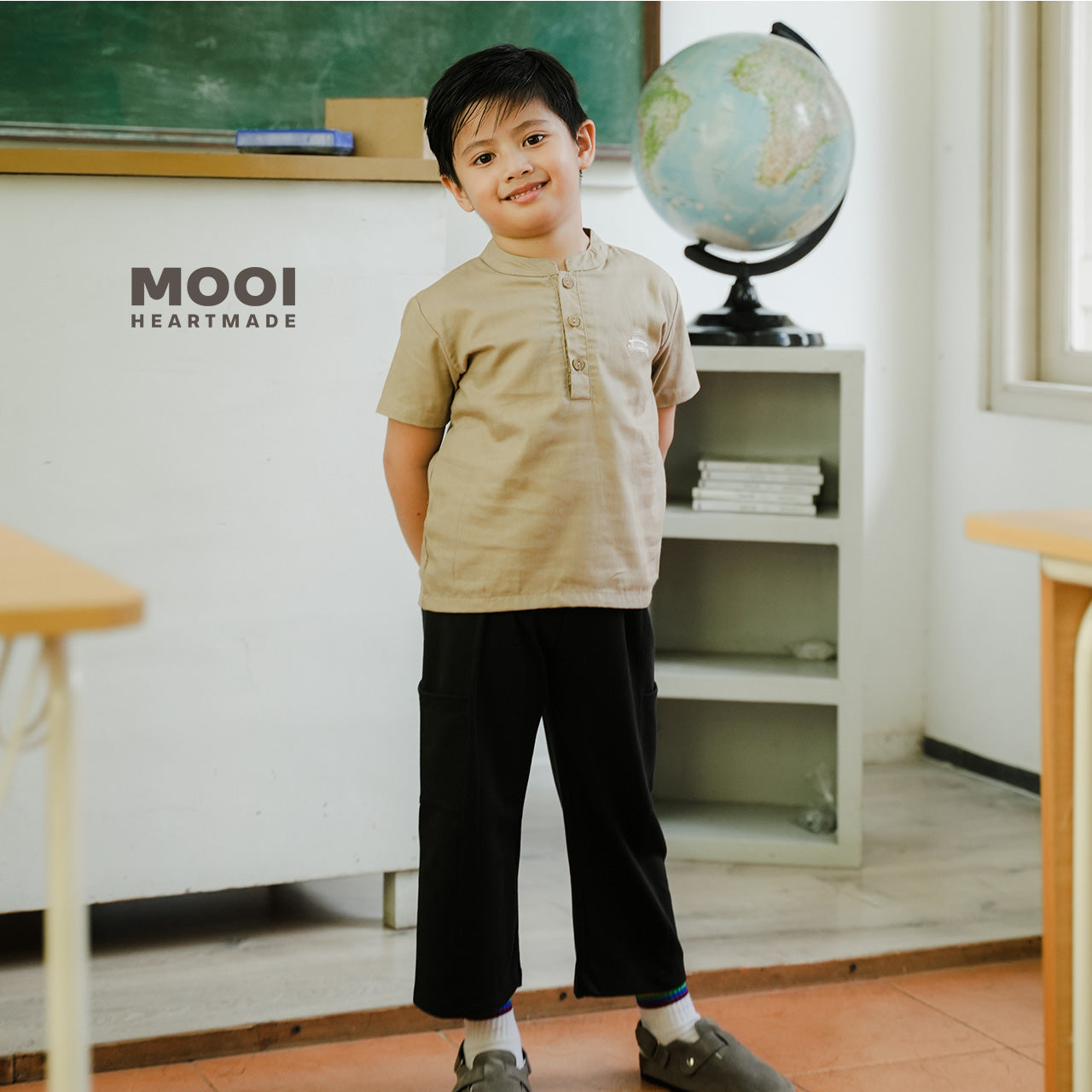 Mooi Kemeja Anak Laki-laki Rama Shirt