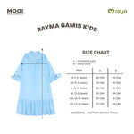 Mooi Dress Anak Gamis Anak Perempuan Raya Collection Rayma Gamis Zeina Series