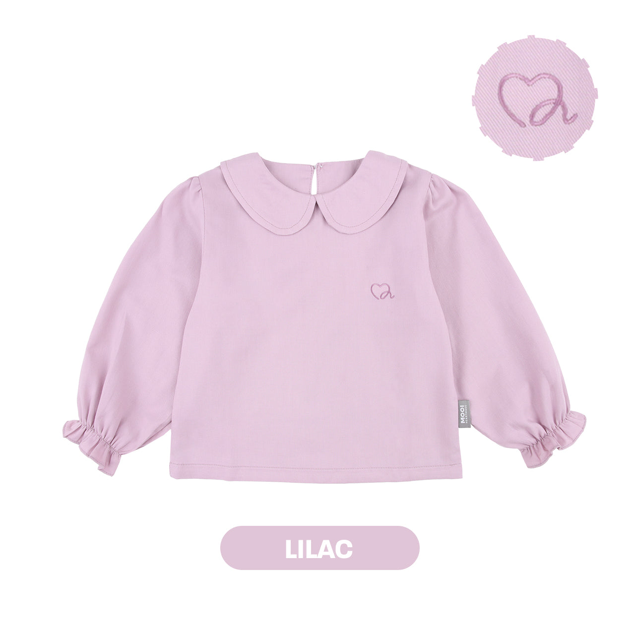 Mooi Atasan Anak Perempuan Rosalie Long Sleeve Shirt