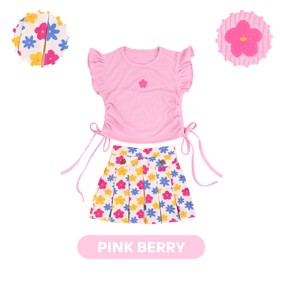 Mooi X Dinda Puspitasari Setelan Anak Perempuan Angel Set