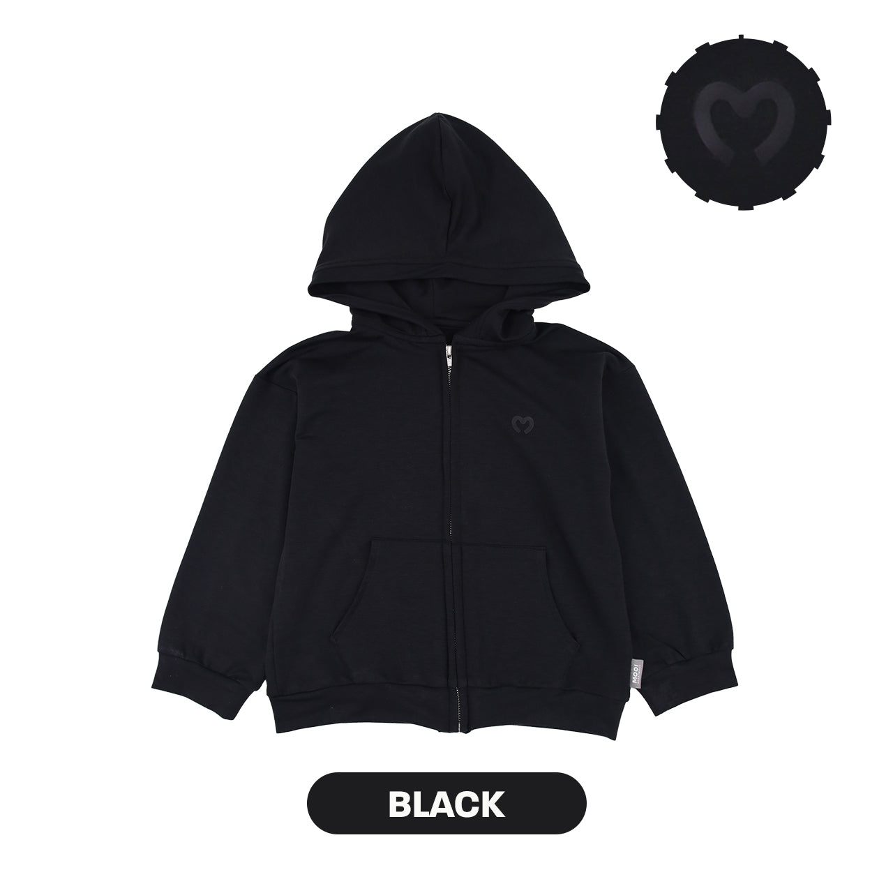 Mooi Atasan Hoodie Panjang Anak Comfy Jacket Hoodie