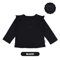 Mooi Atasan Anak Perempuan Comfy Girls Ruffle Long Sleeve