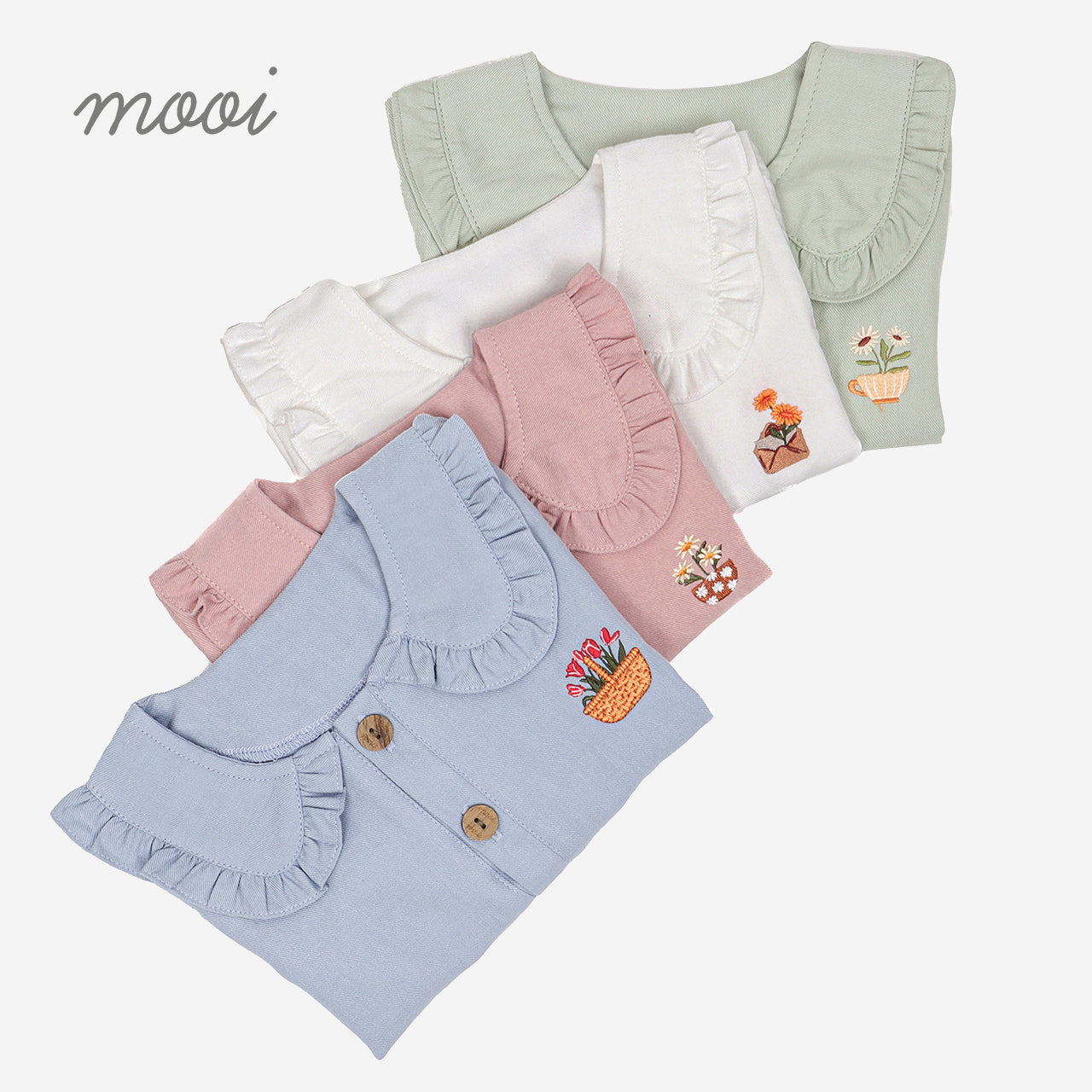 Mooi Atasan Anak Perempuan Melody Shirt