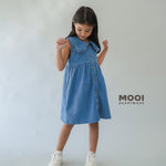 Mooi Dress Jeans Anak Kara Denim Dress