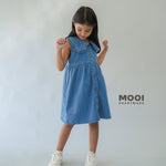 Mooi Dress Jeans Anak Kara Denim Dress