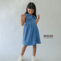 Mooi Dress Jeans Anak Kara Denim Dress