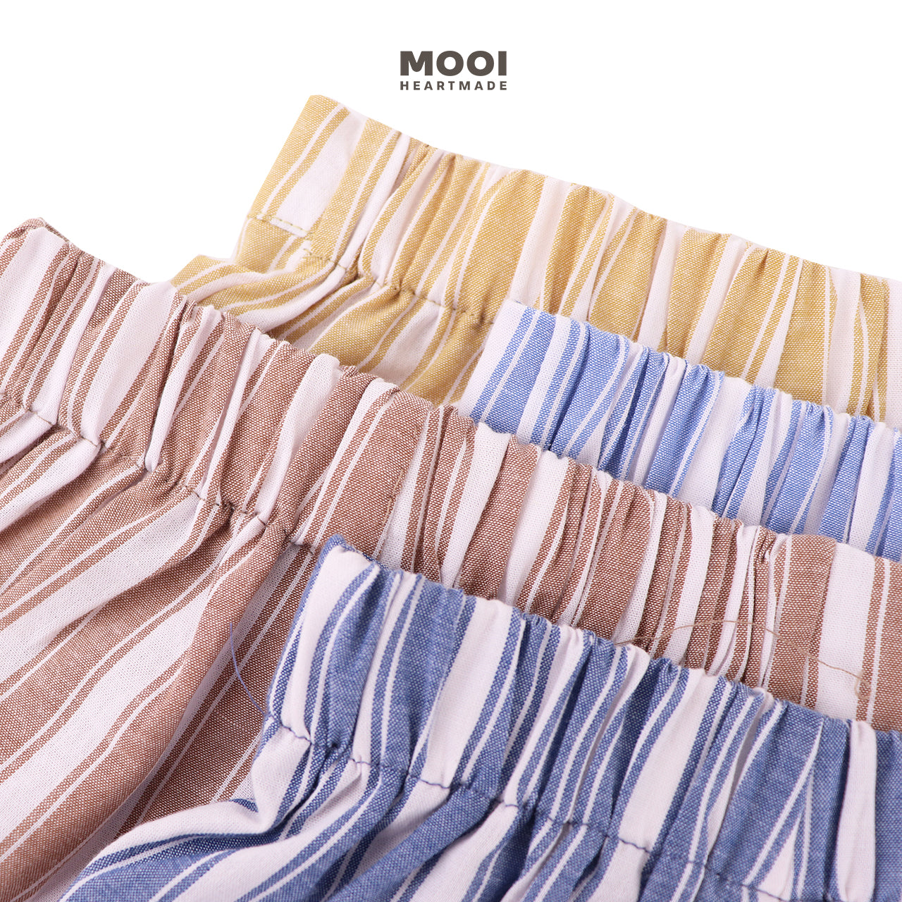 Mooi Celana Pendek Anak Laki-laki Yoshi Striped Pants